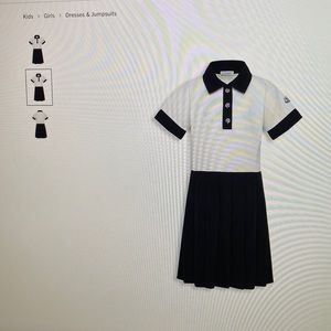 Moncler- Little Girls & Girls Polo Tennis Dress, size 12-14